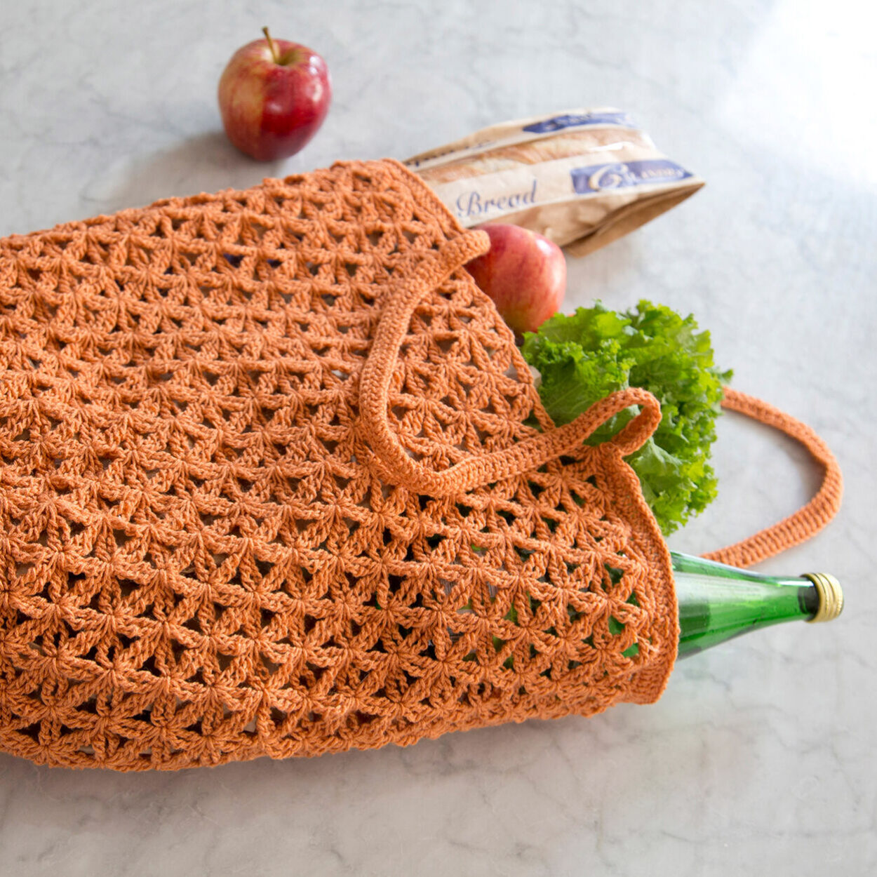 Easy Crochet Mesh Bag Free Pattern - Daily Crochet  Crochet bag pattern  free, Crochet shoulder bags, Easy crochet