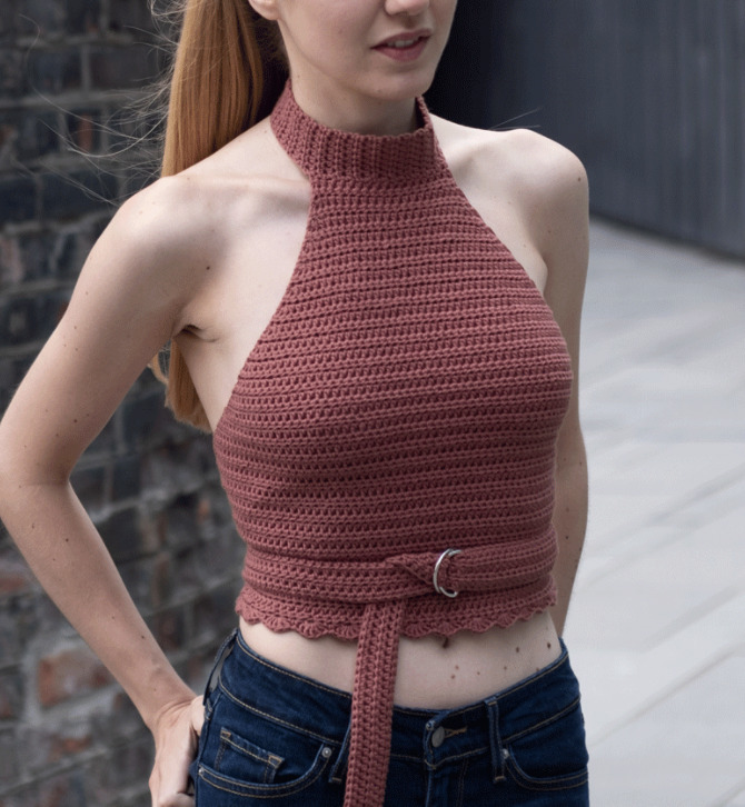 Pericia Marca comercial Inspección 9 Best Free Crochet Halter Top Patterns in 2023 (for summer!) - Little  World of Whimsy