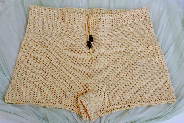 How To Crochet Ruffles On Shorts Tutorial *beginner friendly*