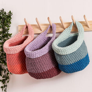 9 Durable Free Crochet Hanging Basket Patterns for Your Home - Little ...