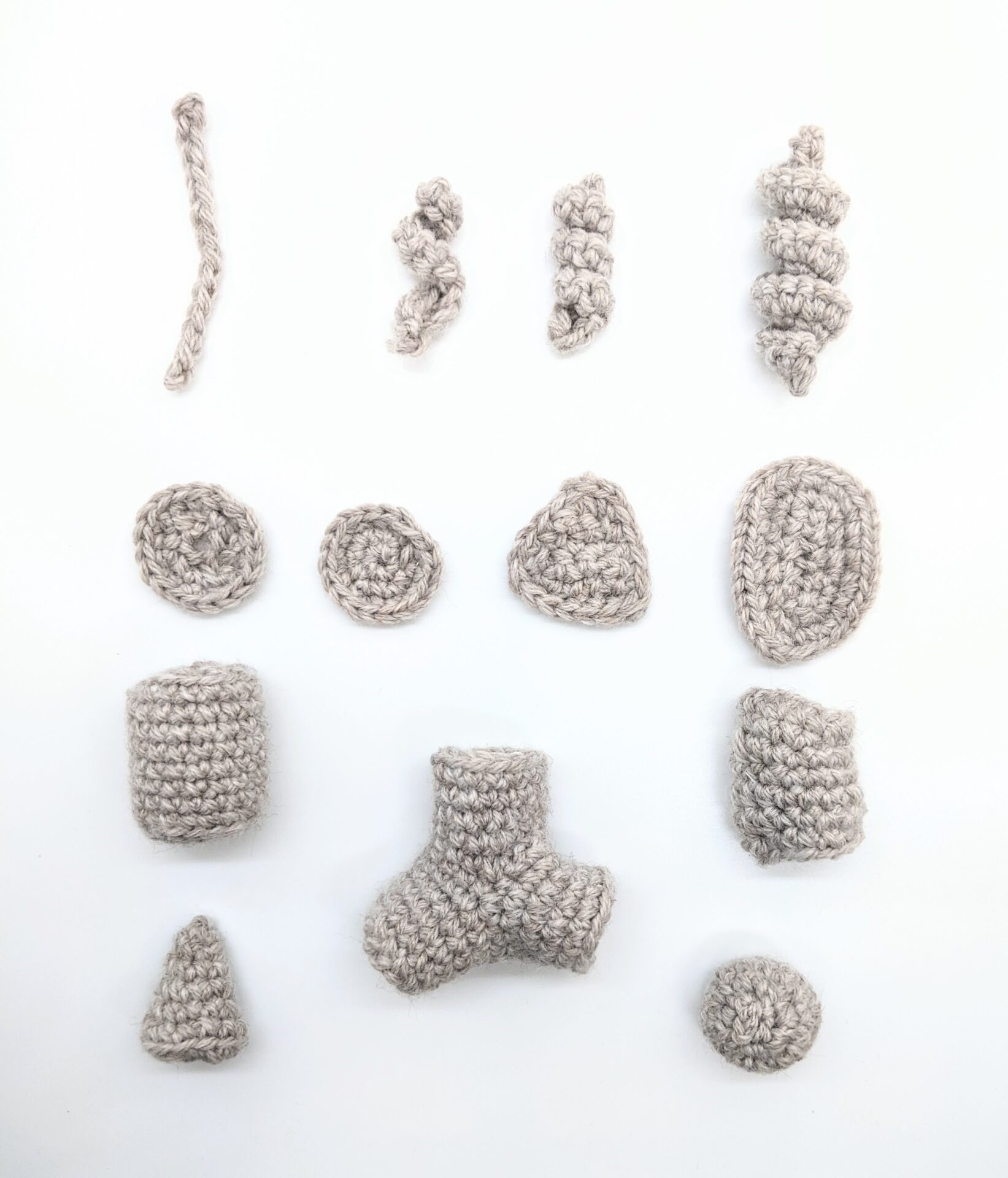 Yarn Ring Crochet Cat Ears Adjustable Size Tension Ring Beginner