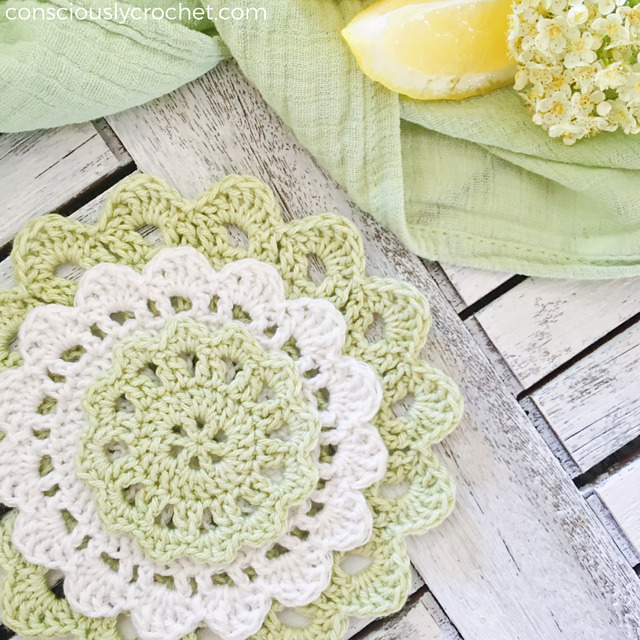 Square Crochet Coasters - Free Patterns
