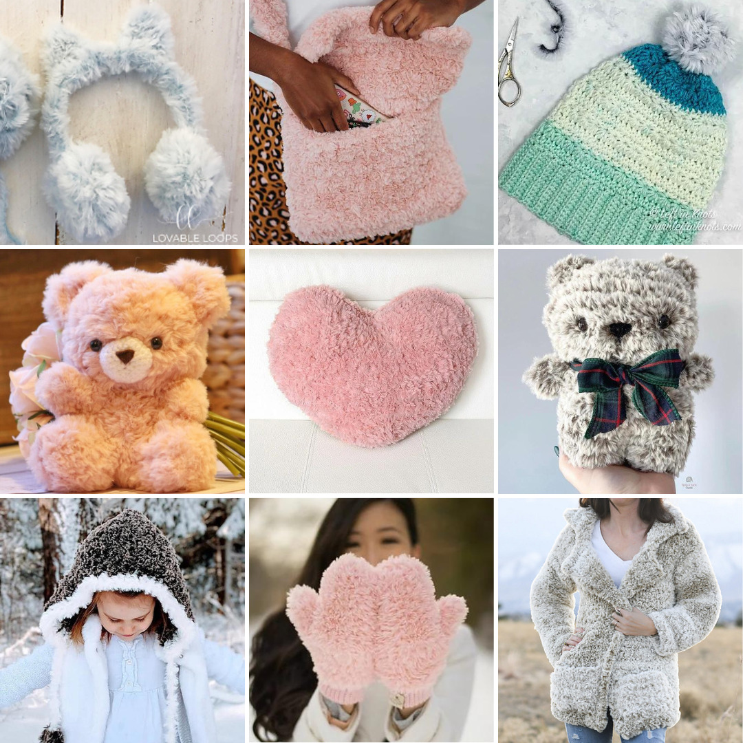 13 Incredible Faux Fur Crochet Projects (for beginners!) - Little World of  Whimsy