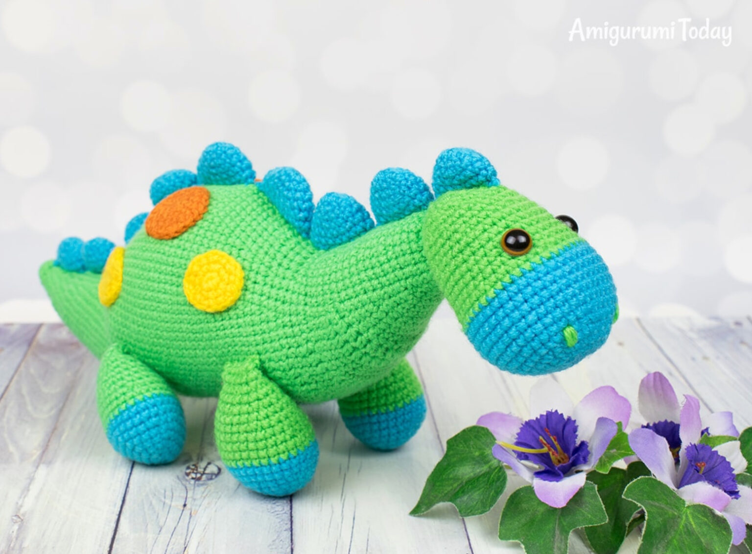 39 Fast and Easy Dinosaur Free Crochet Patterns You Can Make - Little ...