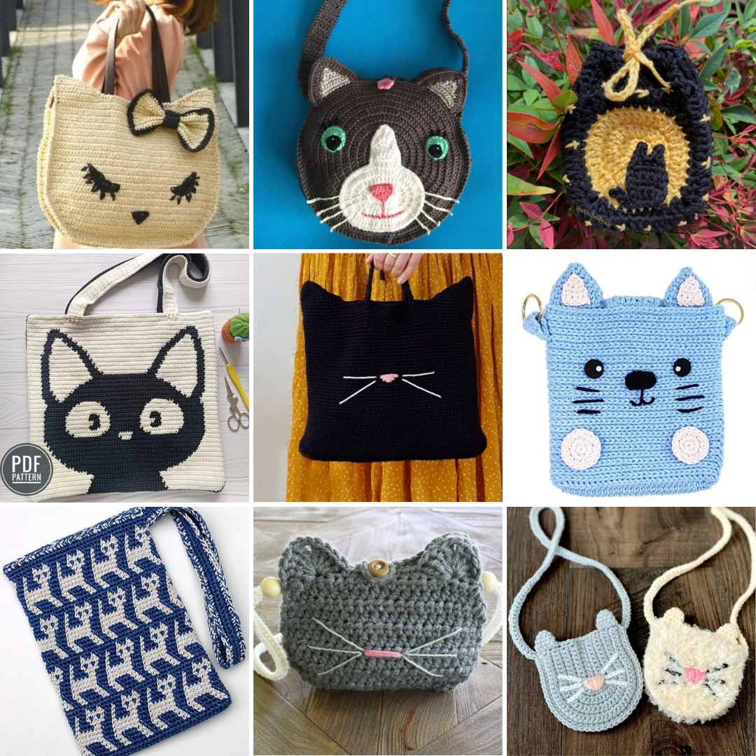 Mala Leather - Looking for that Purrfect gift. Our Knitting cats collection  available now with a choice of bags, purse and glasses cases. | Facebook