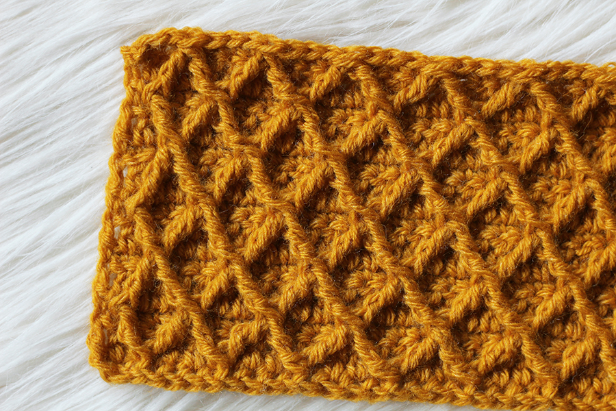 7 interesting, textured crochet patterns that use post stitches - Dora Does