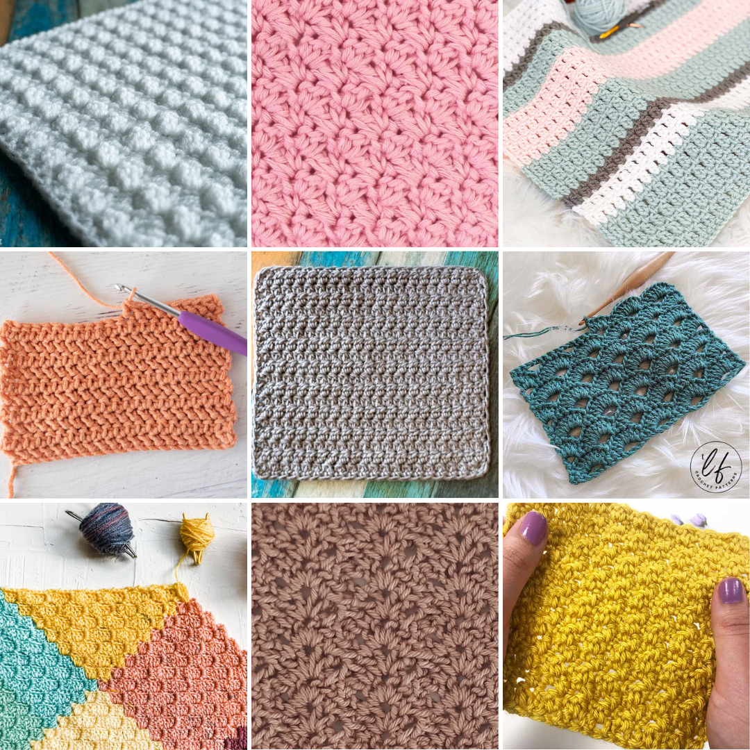 20 beautiful crochet stitches for crochet summer tops - Nordic Hook