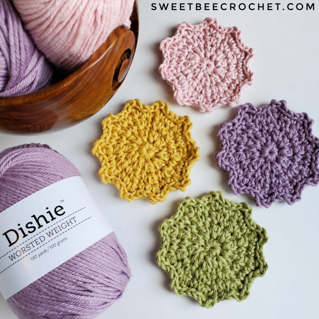 Big & Thick Crochet Dish Scrubbies: Free Pattern for Amazing Kitchen  Cleaning!