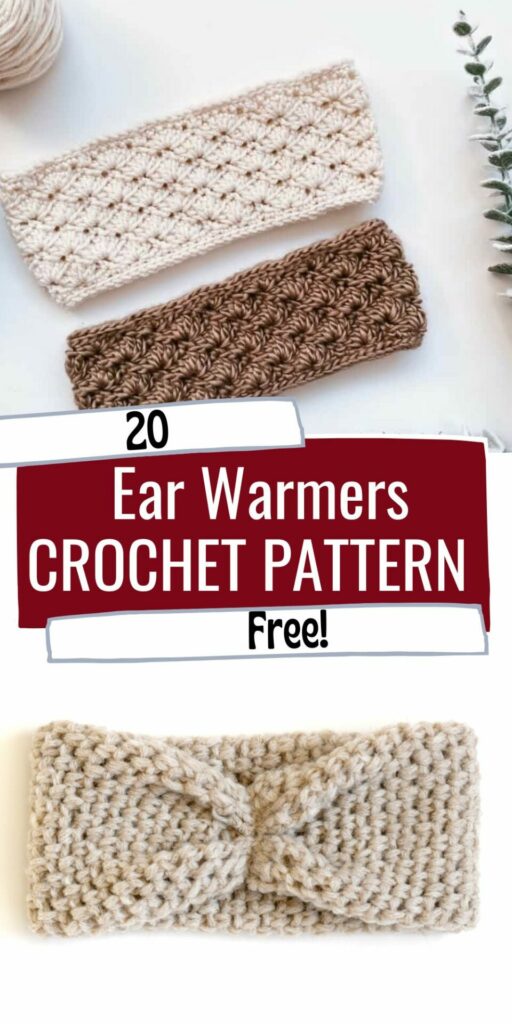 19+ Cozy Free Crochet Ear Warmer/Headband Patterns - Little World